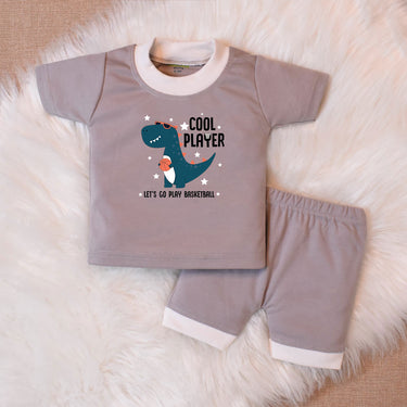 Suits For Baby – Cool Player Grey Design